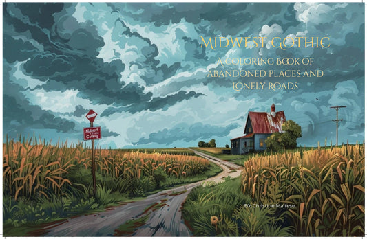 Midwest Gothic Coloring Book