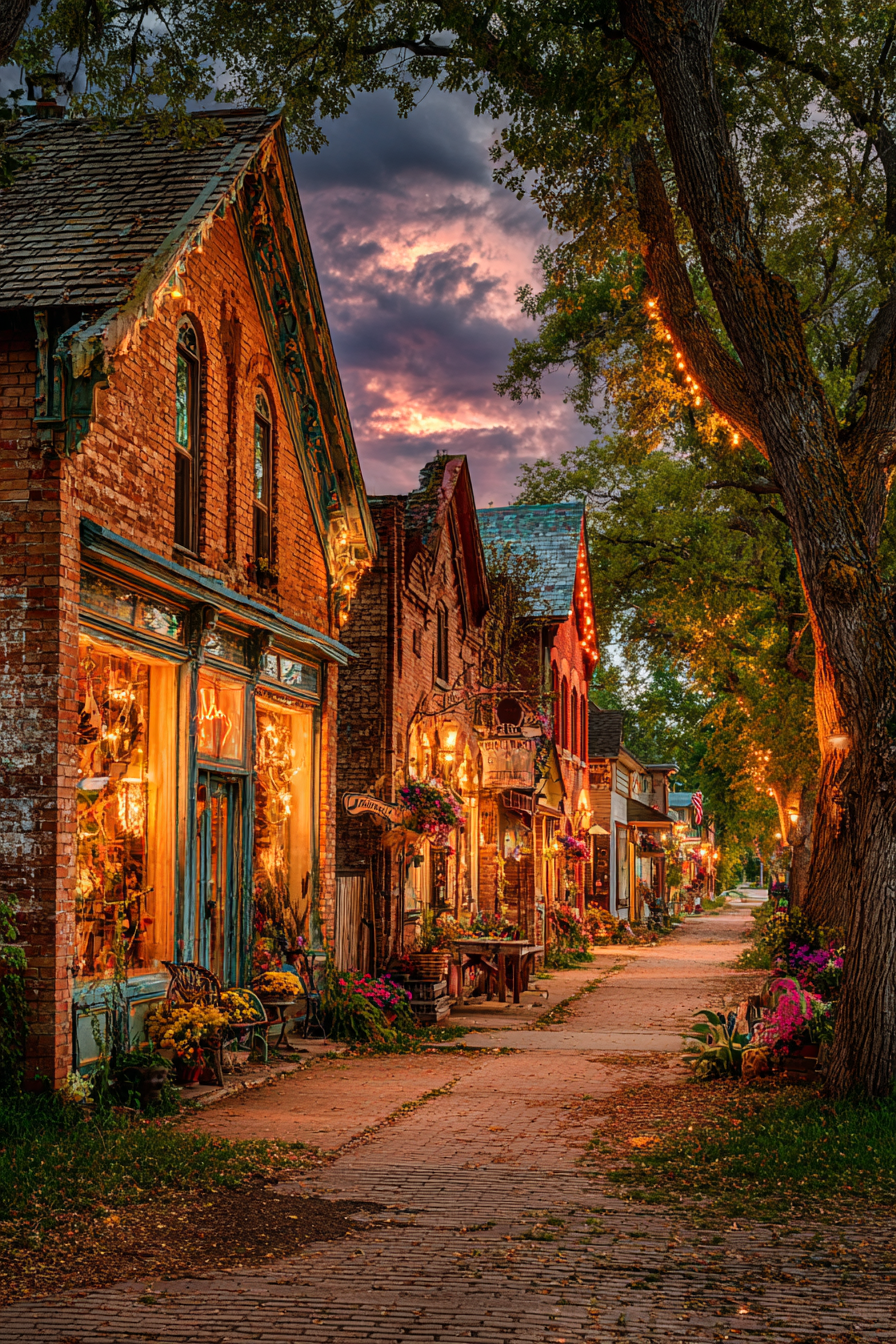 Main Street at Dusk